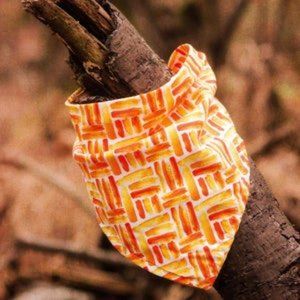 Wild Of Wynter Dog Bandana Sunkist